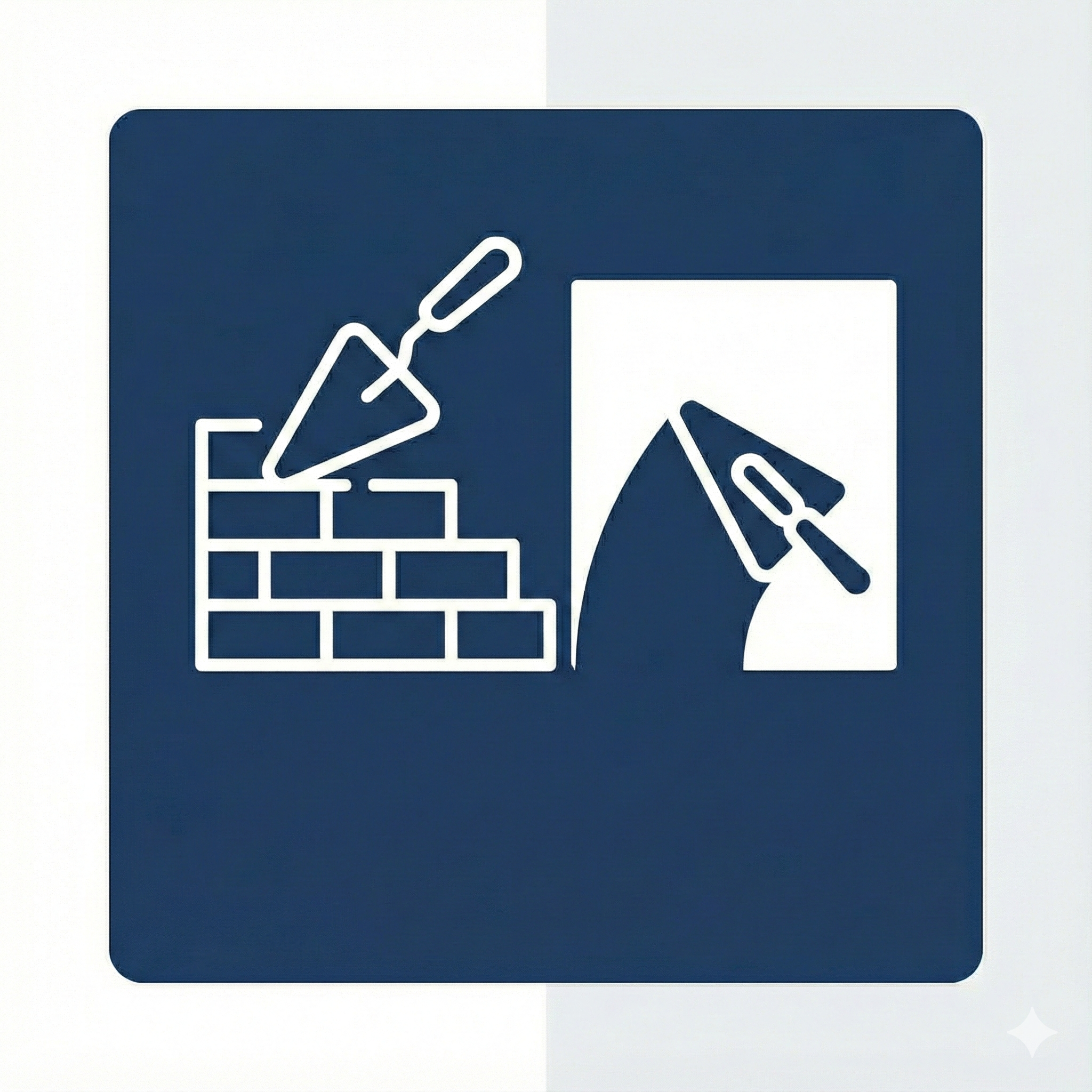 งานก่อ / ฉาบ